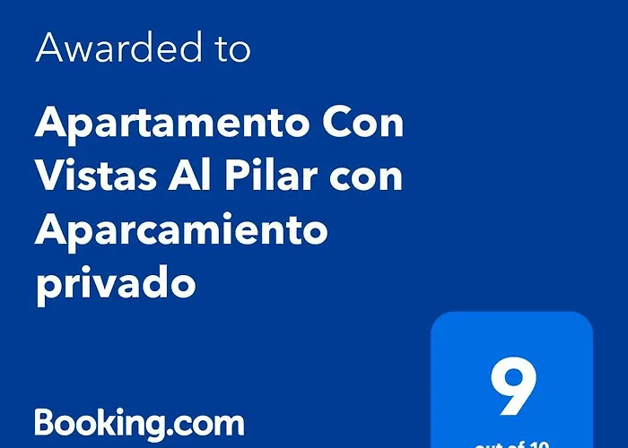 Apartamento Con Vistas Al Pilar Con Aparcamiento Privado